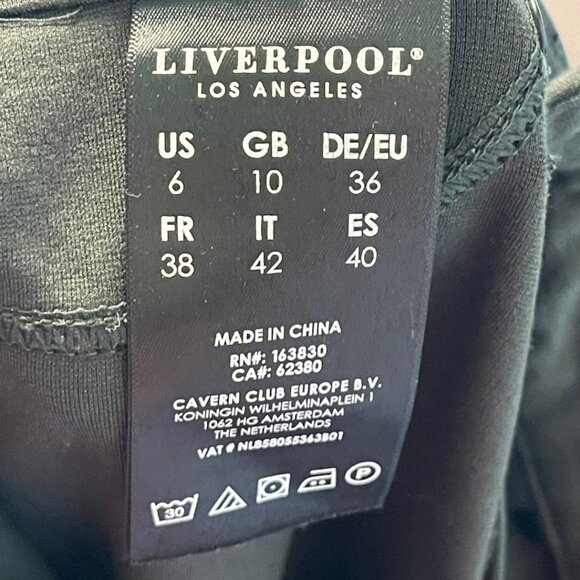 Liverpool Los Angeles Women’s Skinny Pants Size 6 Brown Stretch Ankle Pants - Picture 6 of 6